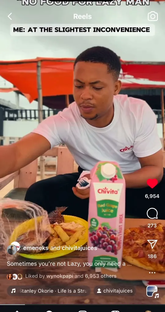A creator reel: Chivita at the market