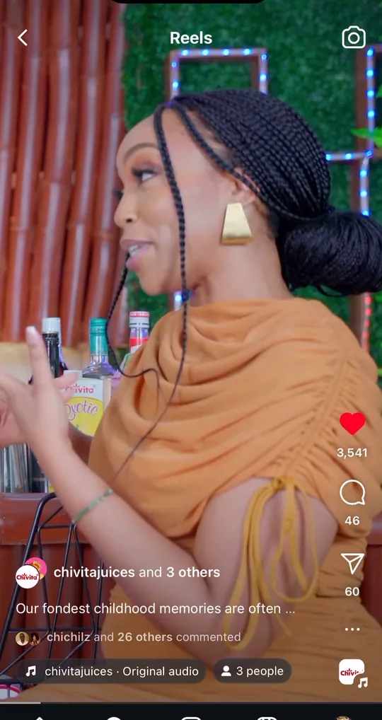 Style N’ Sips episode clip on Instagram